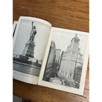 Vintage c1928 New York Illustrated Manhattan Post Card Co Soft Cover Photo Book