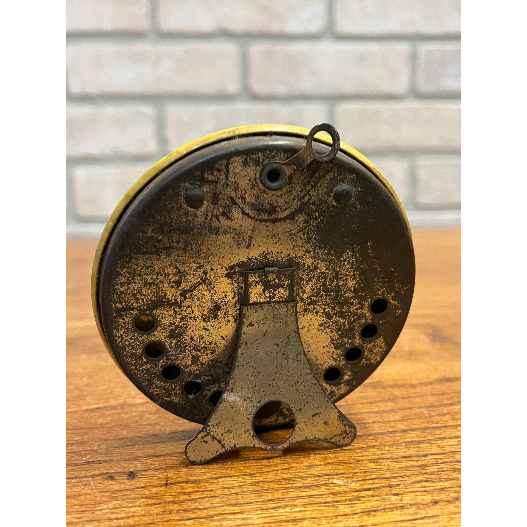 Vintage 1930s Droegkamp Furnace Co, Milwaukee, WI Sign Thermo-Scope Celluloid