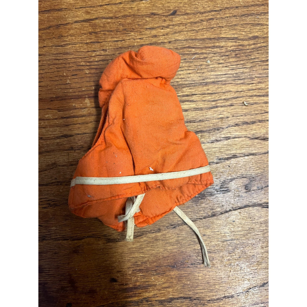 Vintage 1960's Hasbro G.I. GI Joe - Adventure Team Orange Navy Sailor Life Vest