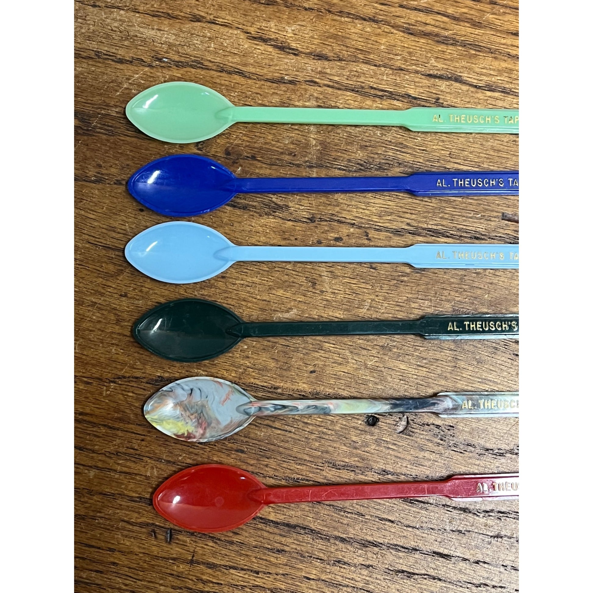 Vintage Barton Wisconsin Al Theusch's Tap Bar Tavern Cocktail Stir Mixer Sticks