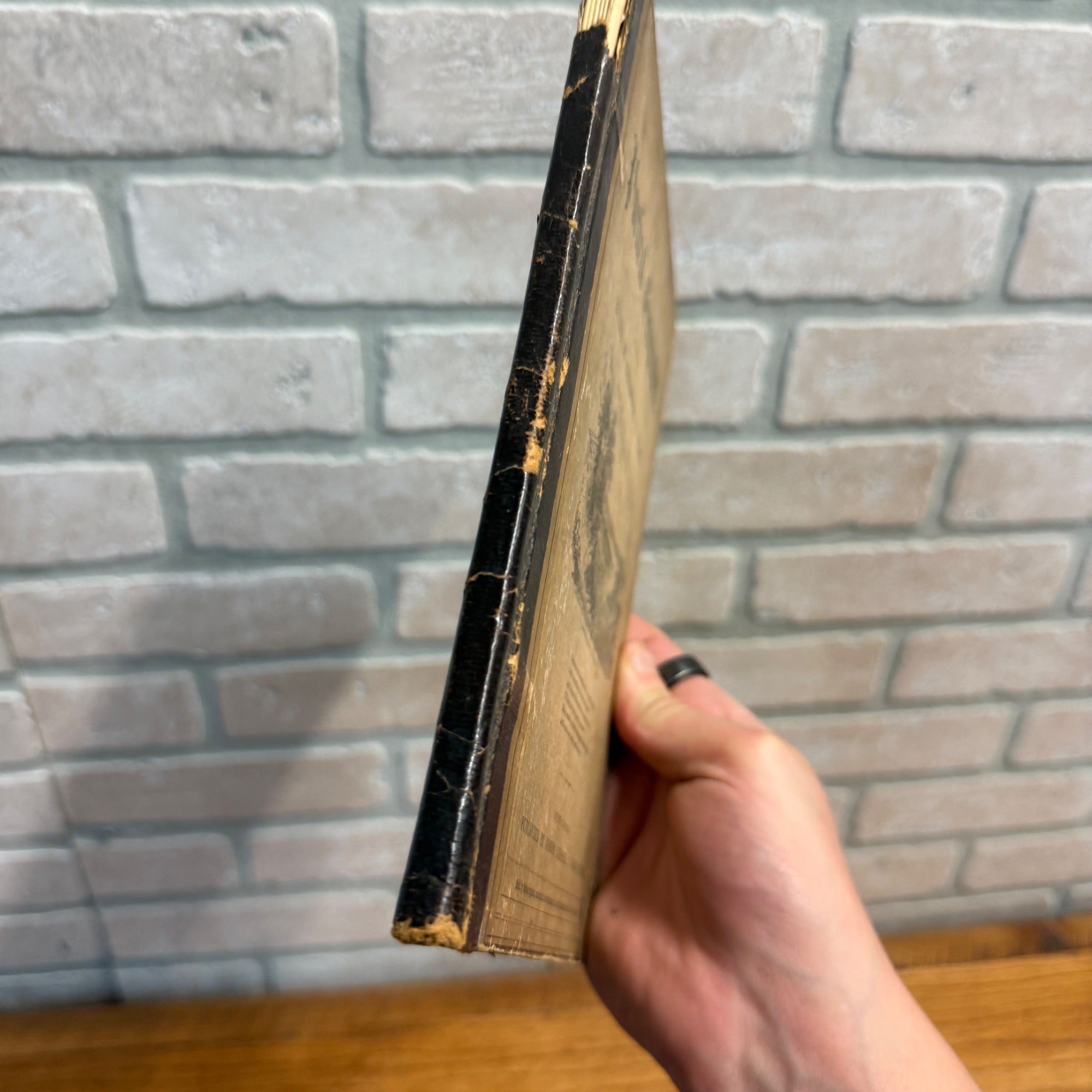 1861 Antique Poetical Geography Russell History Book United States