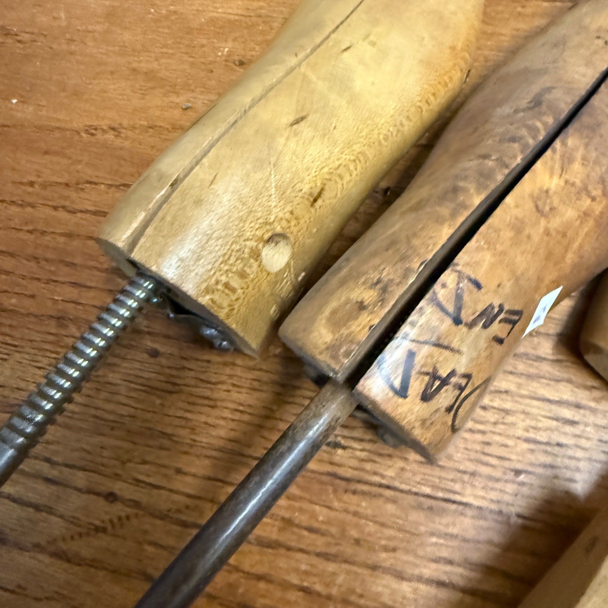 VTG Wooden Shoe Lasts Cobbler Forms Boot & Shoe Stretchers Mixed Lot Antique