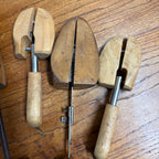 VTG Wooden Shoe Lasts Cobbler Forms Boot & Shoe Stretchers Mixed Lot Antique