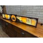 Vintage Miller Genuine Draft MGD Lighted 50" Clock Sign - Works!