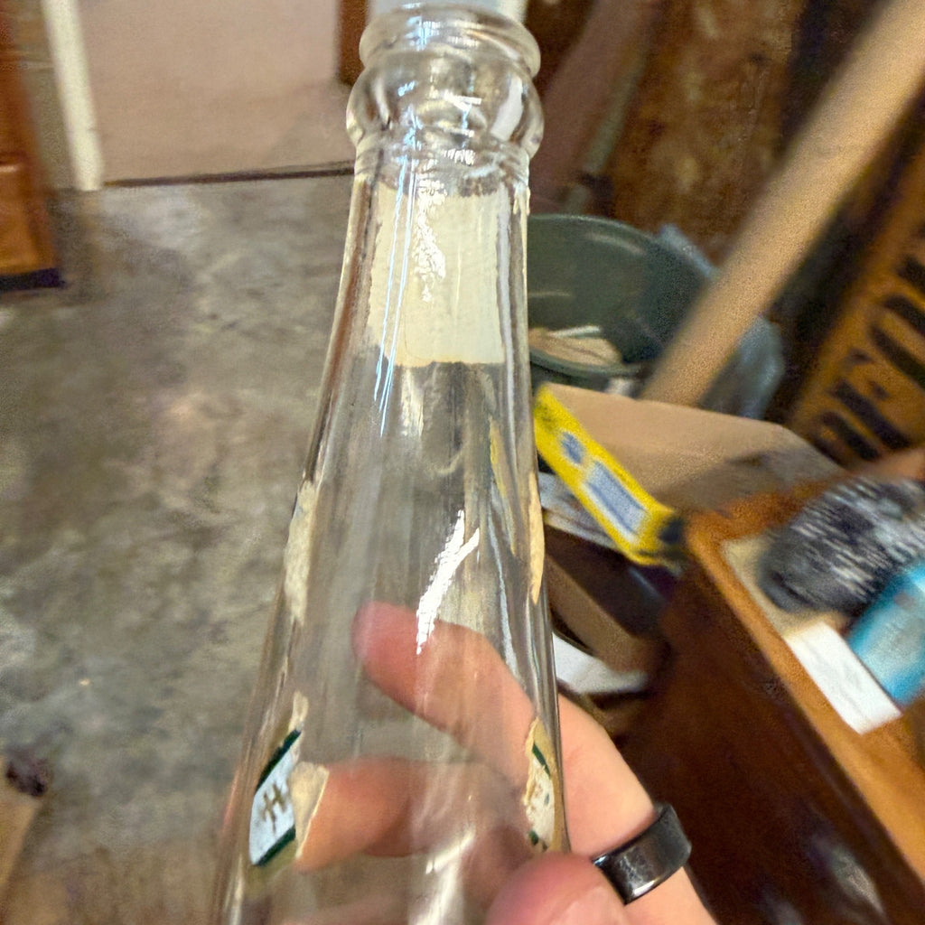 Vintage 7oz 1960s Miller High Life Beer Label Bottle IRTP Milwaukee Wisconsin WI Wis