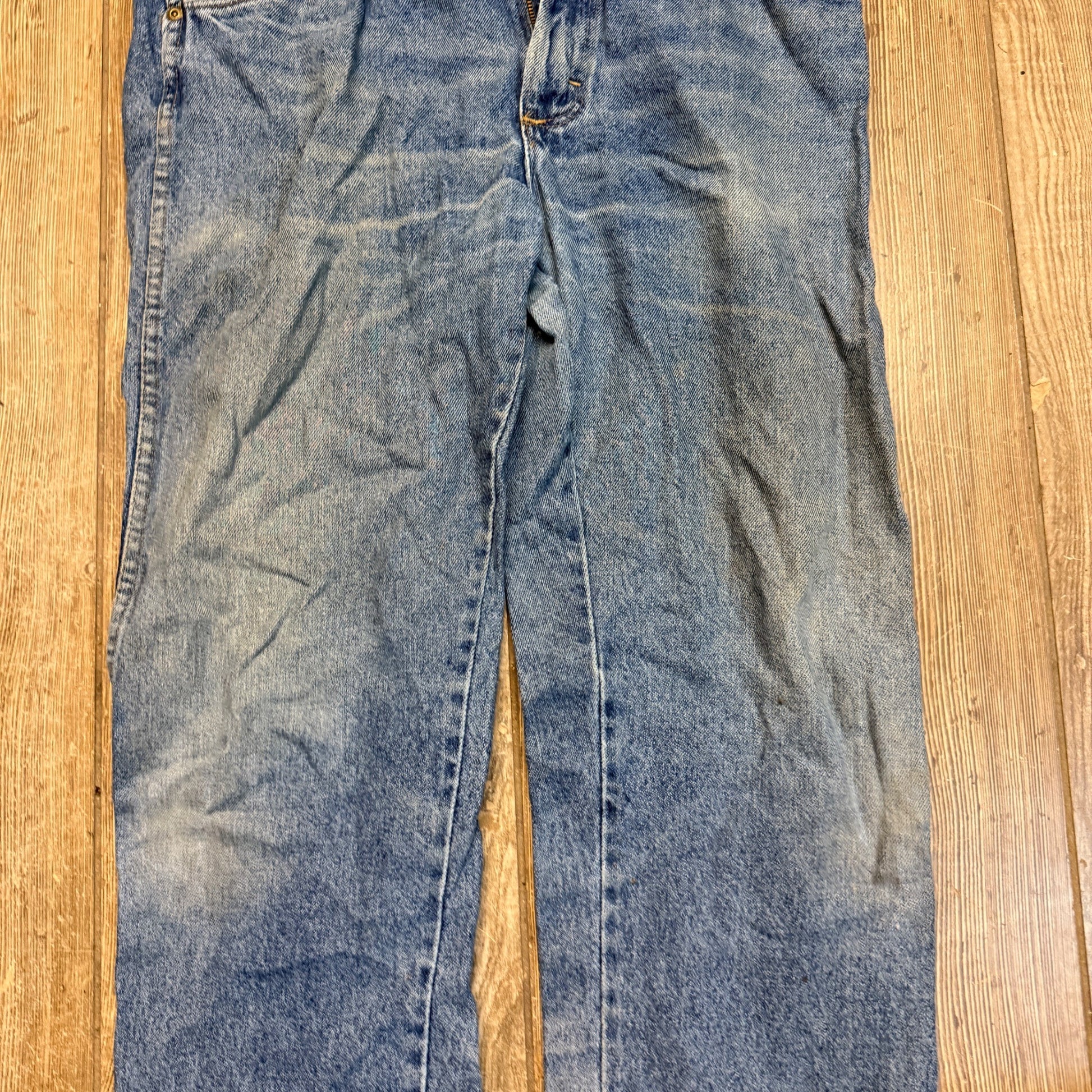 Wrangler Men's Denim Blue Jeans 34x32 Vintage 80s 90s Retro