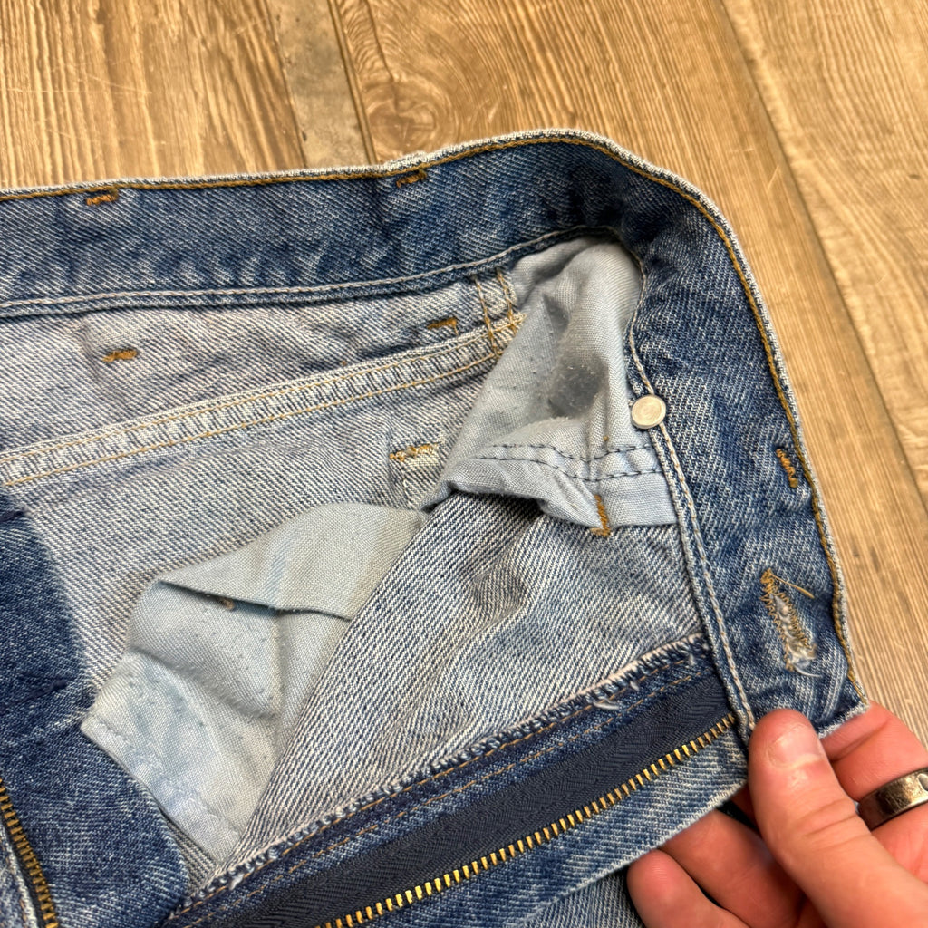 Wrangler Men's Denim Blue Jeans 34x32 Vintage 80s 90s Retro