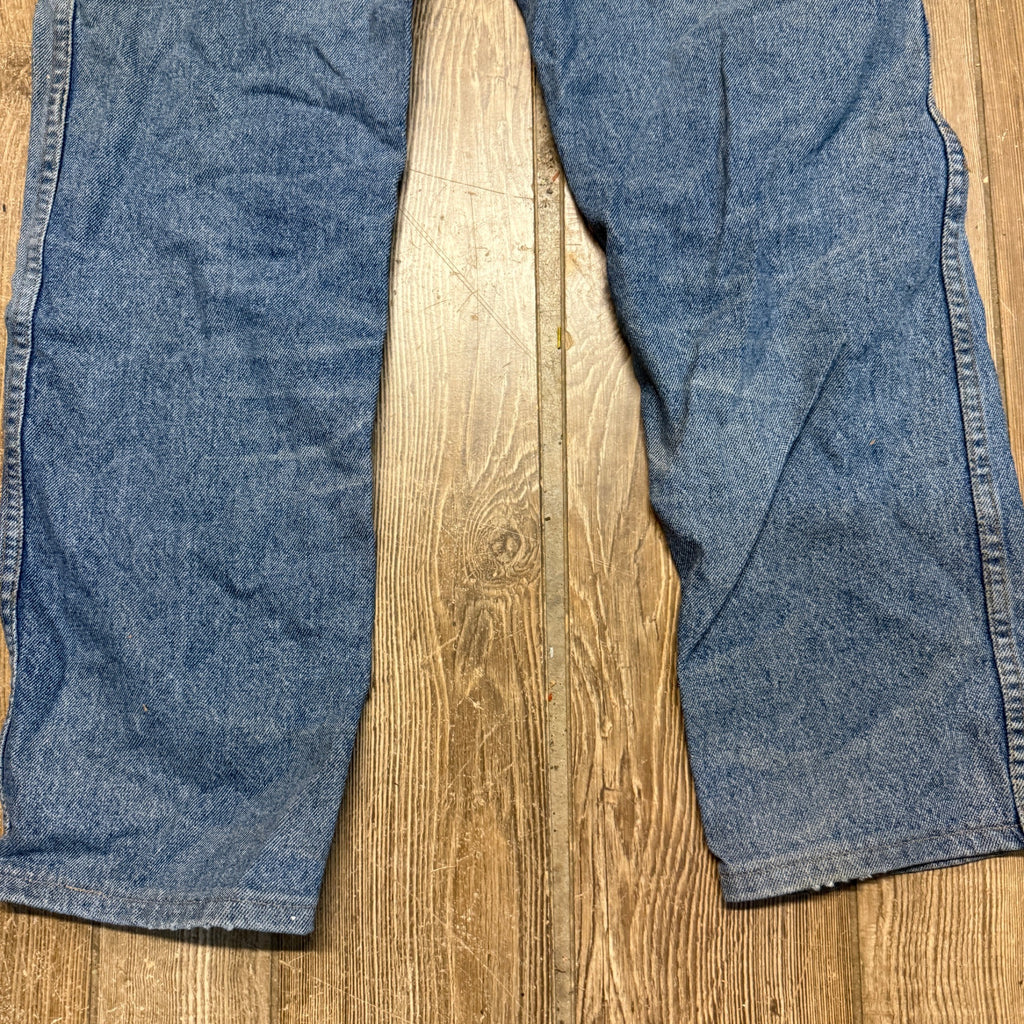 Wrangler Men's Denim Blue Jeans 34x32 Vintage 80s 90s Retro
