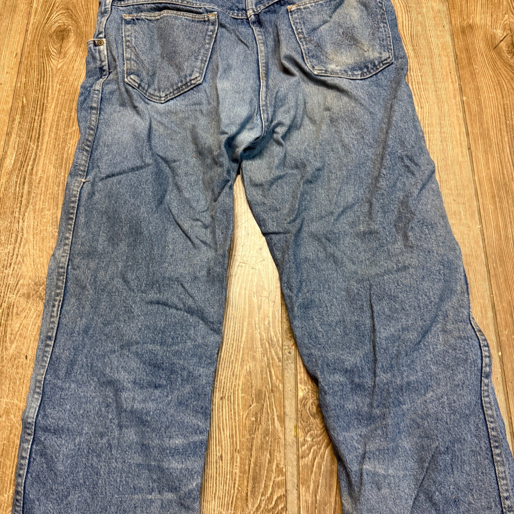 Wrangler Men's Denim Blue Jeans 34x32 Vintage 80s 90s Retro