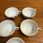 Vintage 1950s 24pc Child’s Miniature Moss Rose Tea & Dinner Set Japan W/ Box