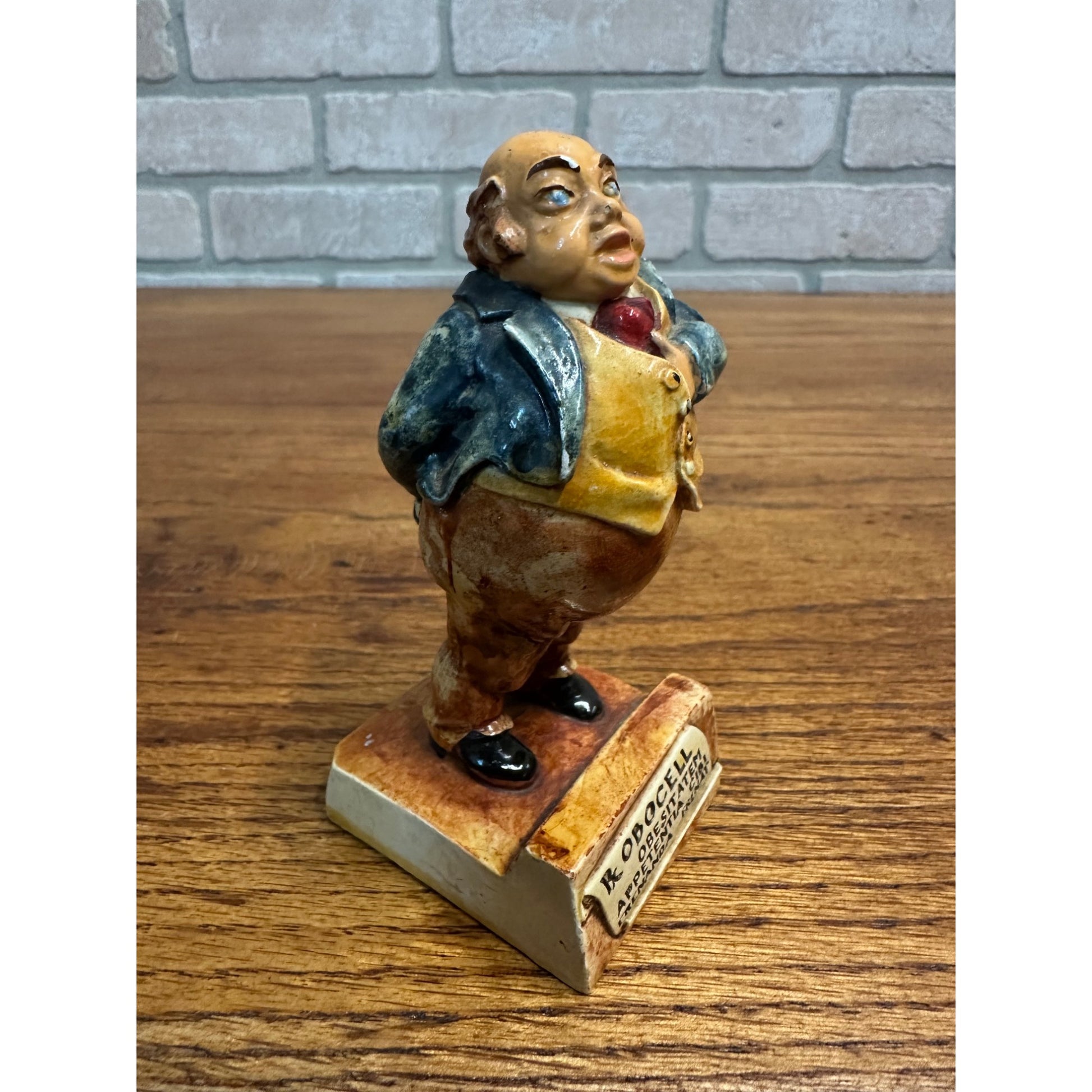 Vintage 1950s Neisler Laboratories RX Obocell Drug Store Advertising Figurine