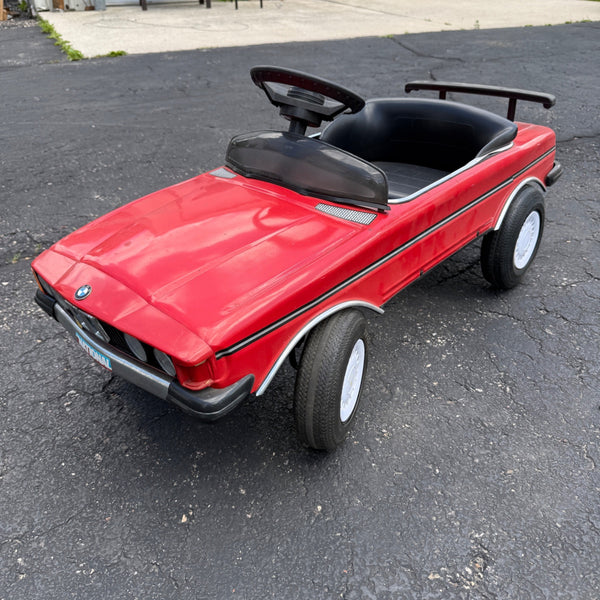 RARE Vintage 1989 NSG BMW 635CSi-Style Pedal Car Toy