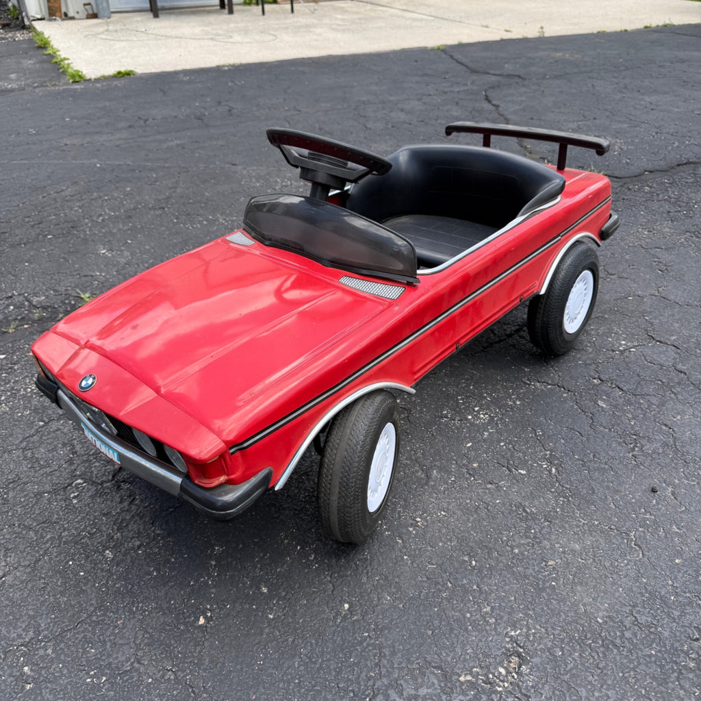 RARE Vintage 1989 NSG BMW 635CSi-Style Pedal Car Toy