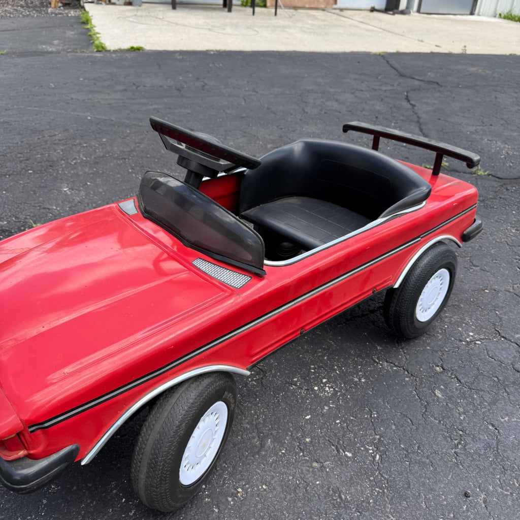 RARE Vintage 1989 NSG BMW 635CSi-Style Pedal Car Toy