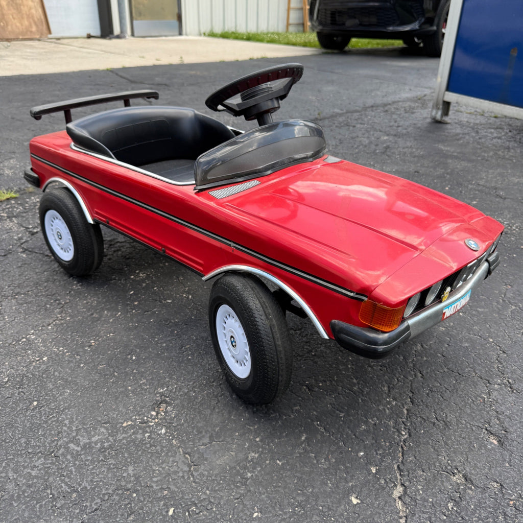 RARE Vintage 1989 NSG BMW 635CSi-Style Pedal Car Toy