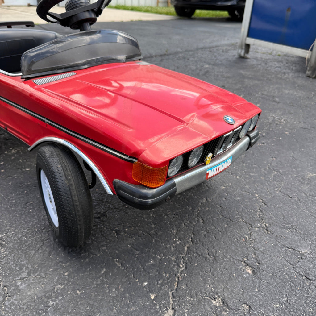 RARE Vintage 1989 NSG BMW 635CSi-Style Pedal Car Toy