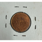 1776-1976 US Indian Head Cent H.L. Jarvis Fond Du Lac, Wisconsin Trade Token