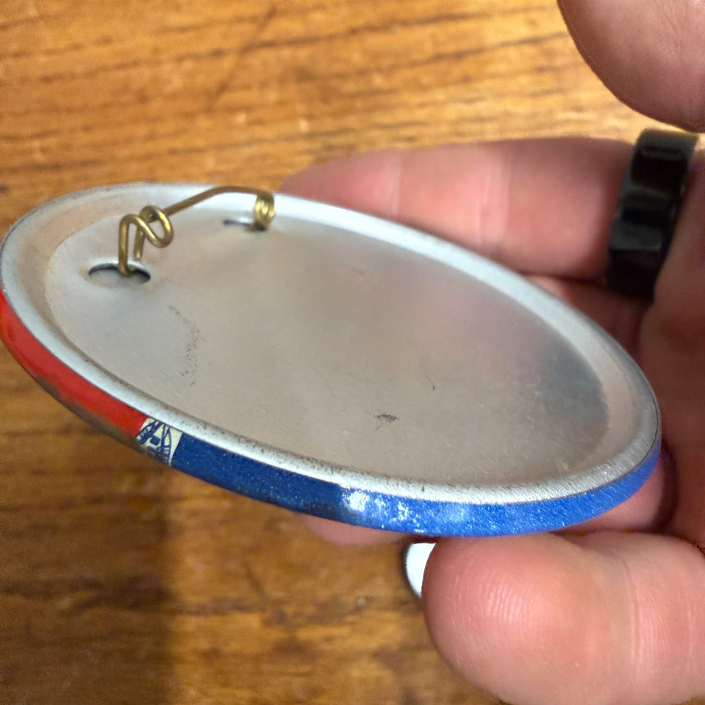 (2) George Wallace For President LeMay Political Button Pins Campaign