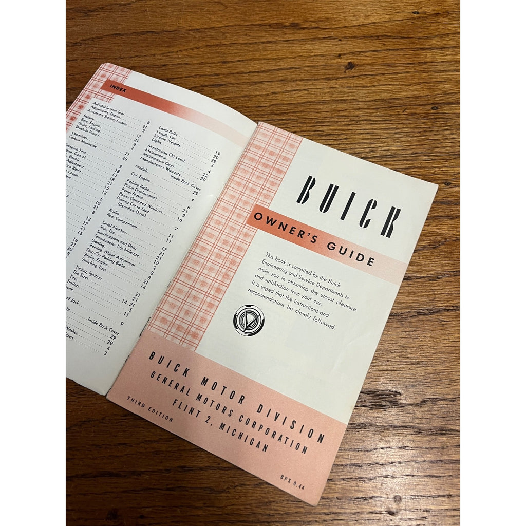 1955 Buick Owners Manual User Guide Reference Operator Book Fuses Fluids OEM