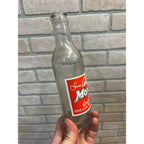 Moxie Soda Bottle 7oz 1940's Needham Heights, Mass. Bottle Empty