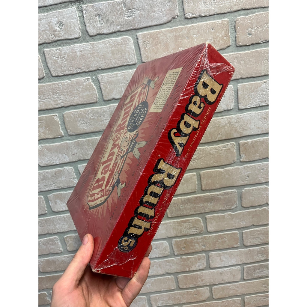 Vintage Baby Ruth Curtiss  5-Cent Candy Bar Store Display Advertising Empty Box