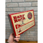 Vintage Baby Ruth Curtiss  5-Cent Candy Bar Store Display Advertising Empty Box