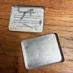 Vintage Ex Lax Chocolate Laxative Metal Advertising Tin