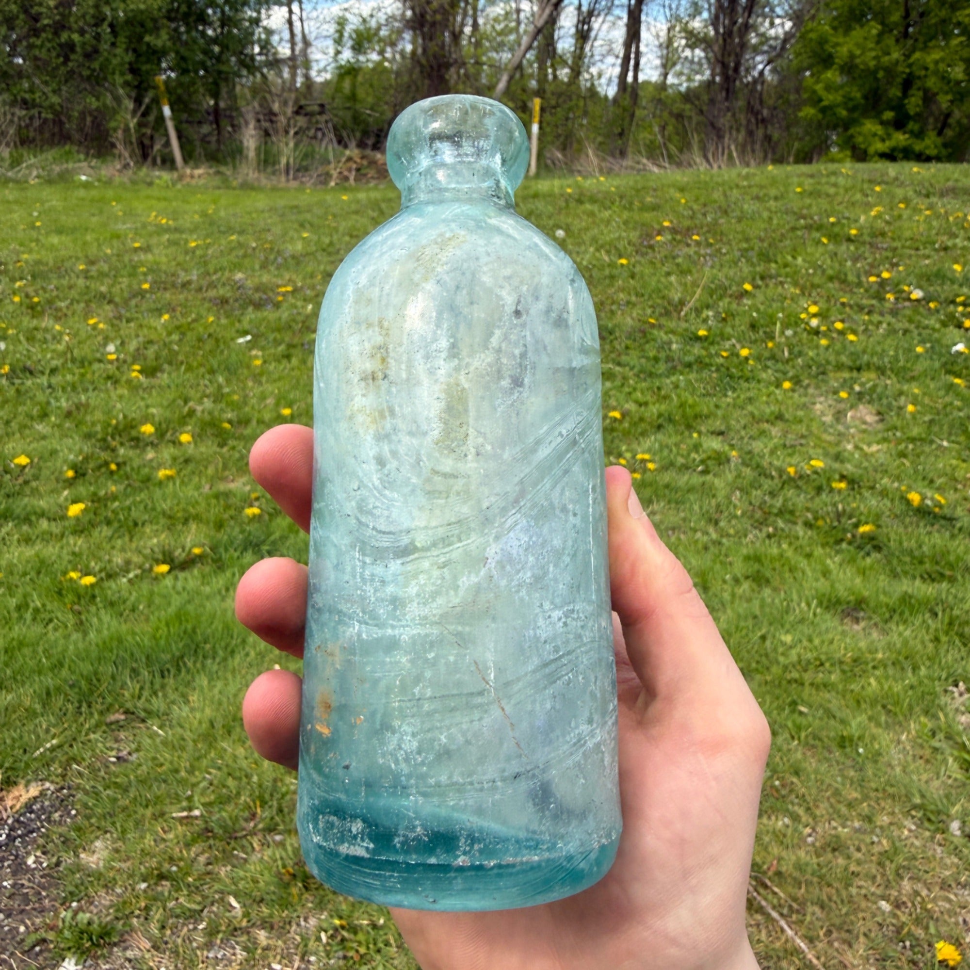 Antique Ben Kornburger & Bro Milwaukee Wis Hutchinson Soda Bottle 1900s