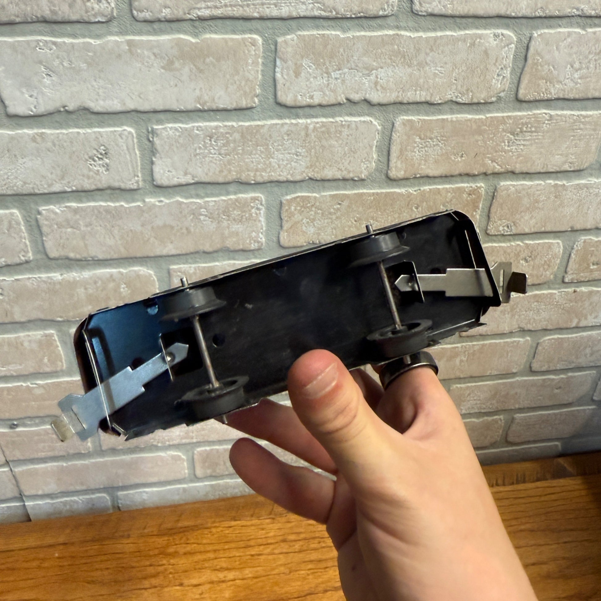 Vintage Tin Metal Marx Train Toy Set W/ Cars Locomotive & Track