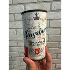 KINGSBURY WISCONSINS PALE BEER FLAT PUNCH TOP CAN 12 OZ