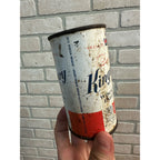 KINGSBURY WISCONSINS PALE BEER FLAT PUNCH TOP CAN 12 OZ