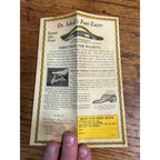 Vintage 1920s Dr Scholl's Foot Eazer Advertising Boxes w/ Contents, One EMpty