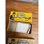 Vintage 1920s Dr Scholl's Foot Eazer Advertising Boxes w/ Contents, One EMpty