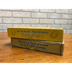 Vintage 1920s Dr Scholl's Foot Eazer Advertising Boxes w/ Contents, One EMpty