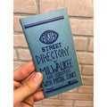 Vintage c1949 Milwaukee Directory Street Guide Booklet Travel Foster + Suburbs