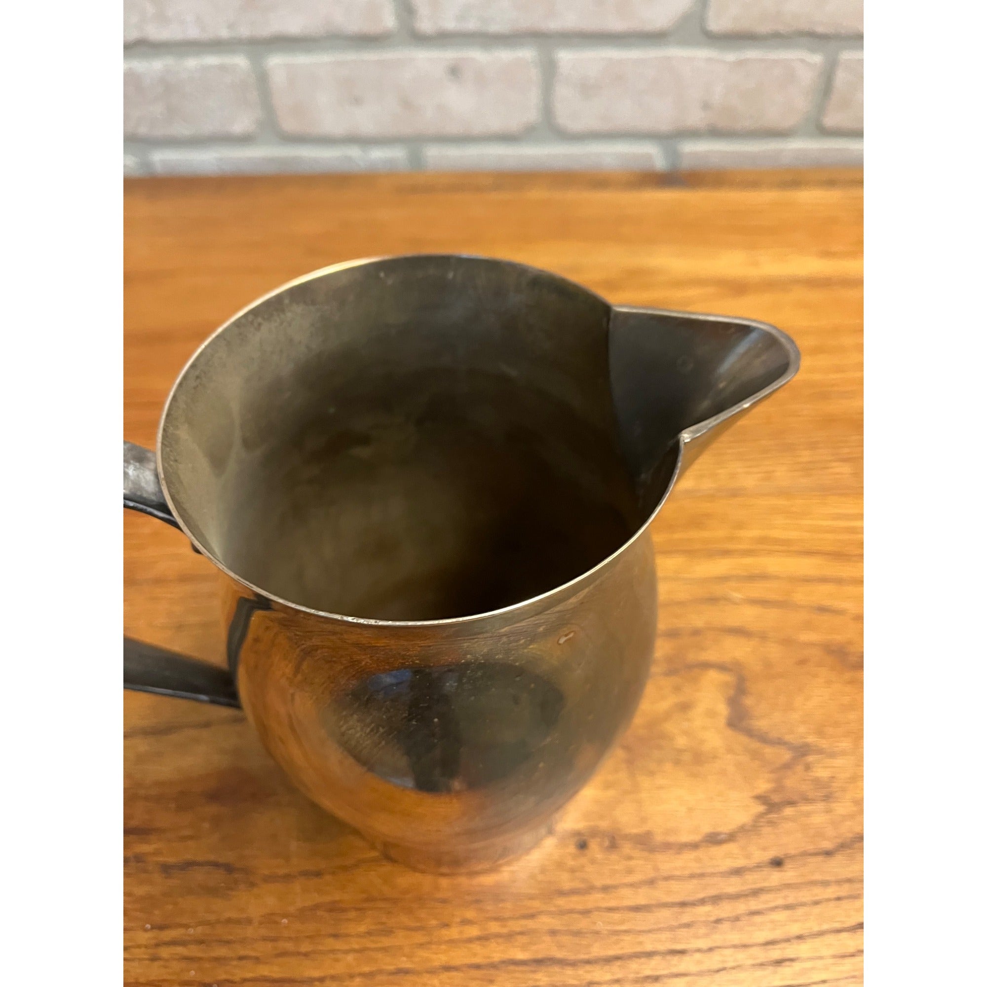 Vintage Wm. Rogers Paul Revere Reproduction Silver Plate Pitcher 7.5"