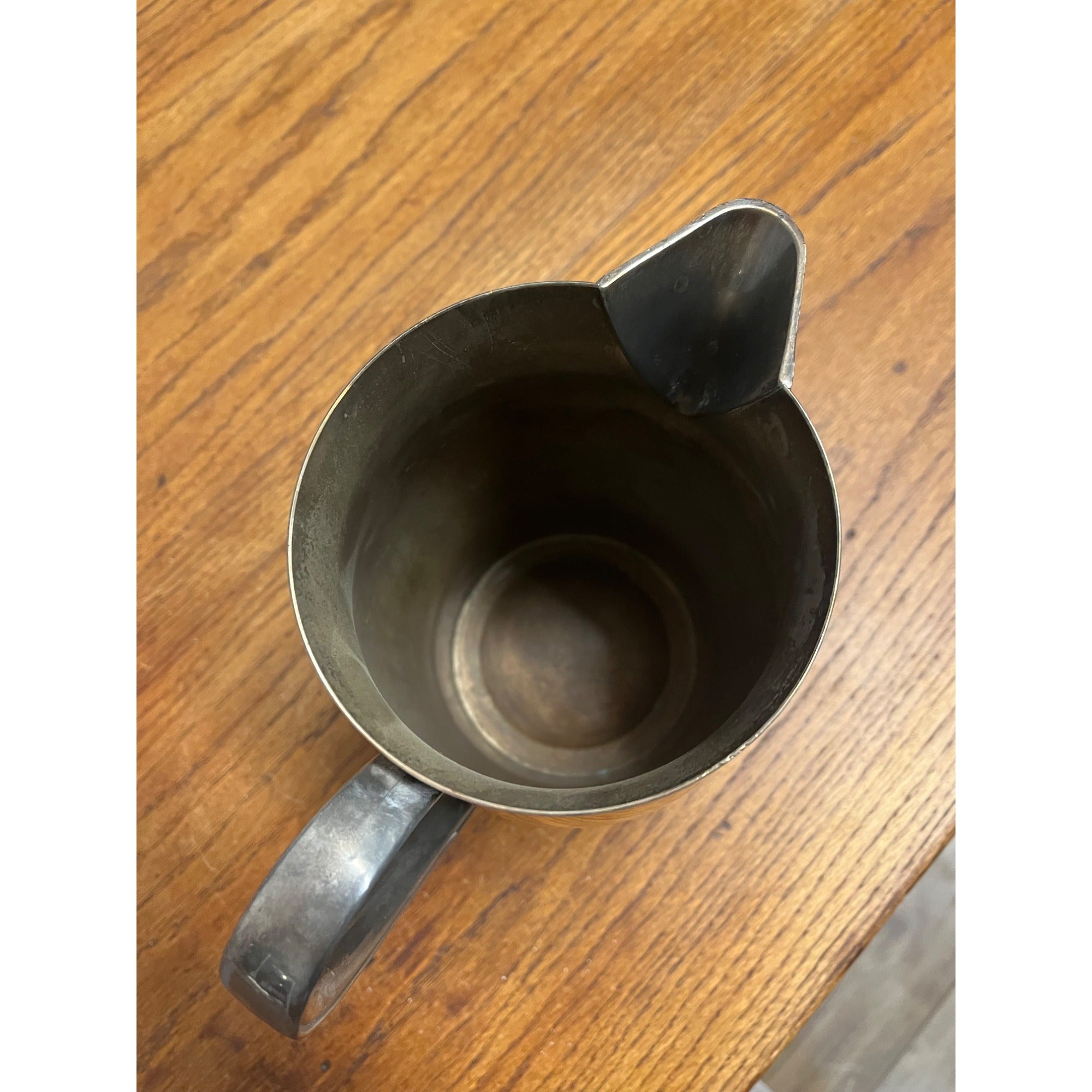 Vintage Wm. Rogers Paul Revere Reproduction Silver Plate Pitcher 7.5"