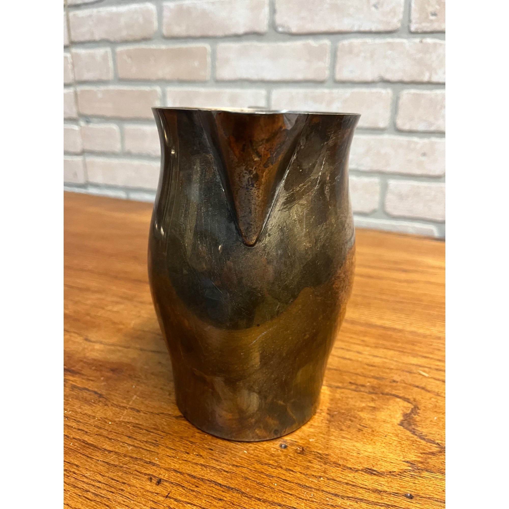 Vintage Wm. Rogers Paul Revere Reproduction Silver Plate Pitcher 7.5"