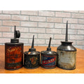 Vintage Standard Oil Finol, Maytag, Sears Hand Oilers Advertising Lot Cans Gas
