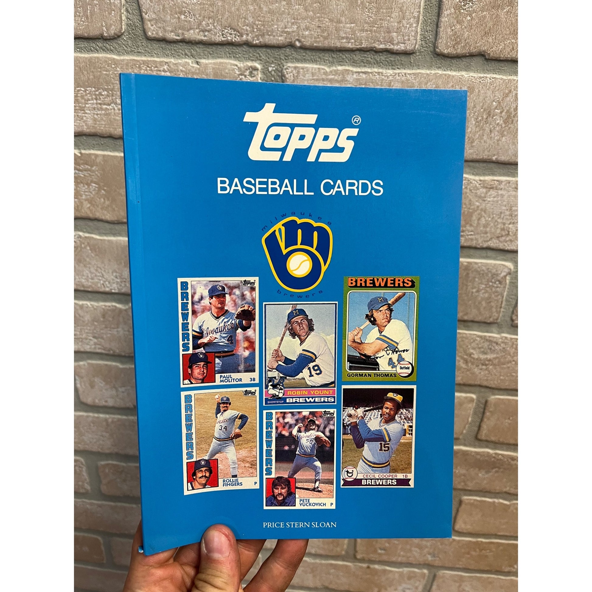 1989 Topps Book Baseball Cards Milwaukee Brewers (MLB) 1969 to 1986 Sloan