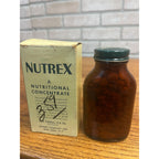 Vintage Nutrex Nutritional Concentrate W/ Box Pharmacy Drug Store Advertising
