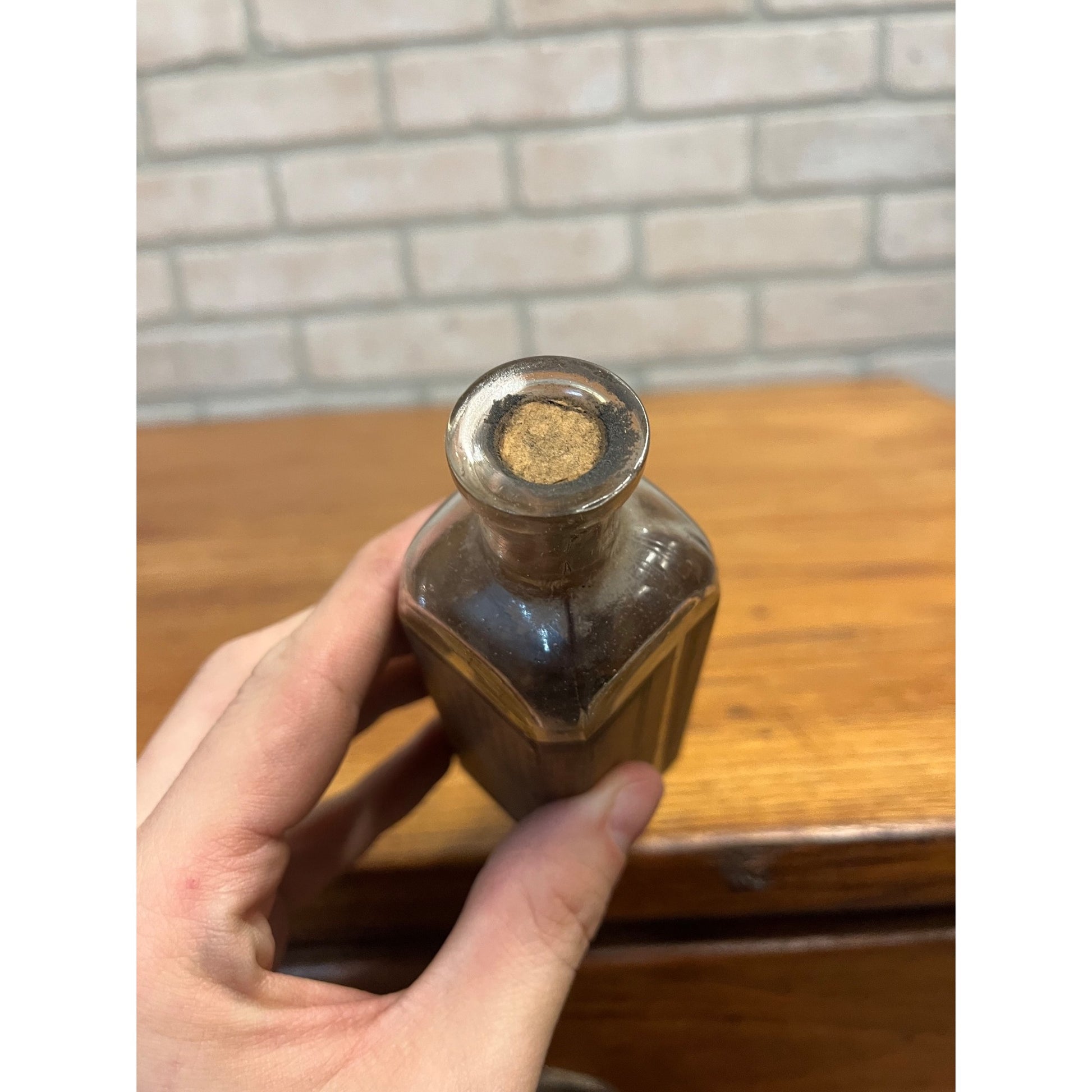 Vintage Lloyd Brothers Cincinnati, Ohio Specific Medicines Piper Methysticum Empty Glass Bottle