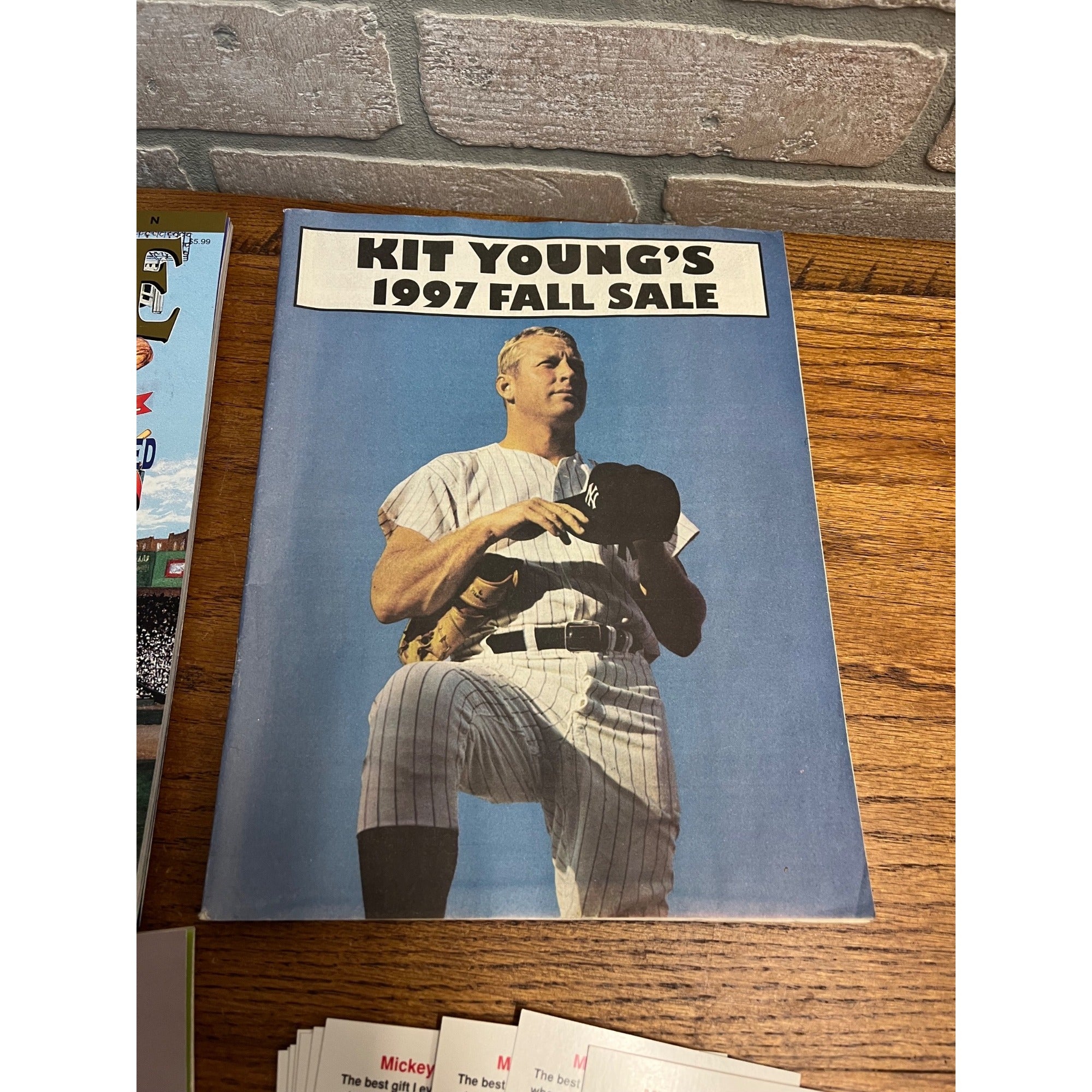 Vintage Mickey Mantle Magazines Beckett Tribute 1995 Pictorial Tribute ++