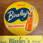 Original Drink Bireley's Orange Drink Decal Sticker Large & Closed Sign