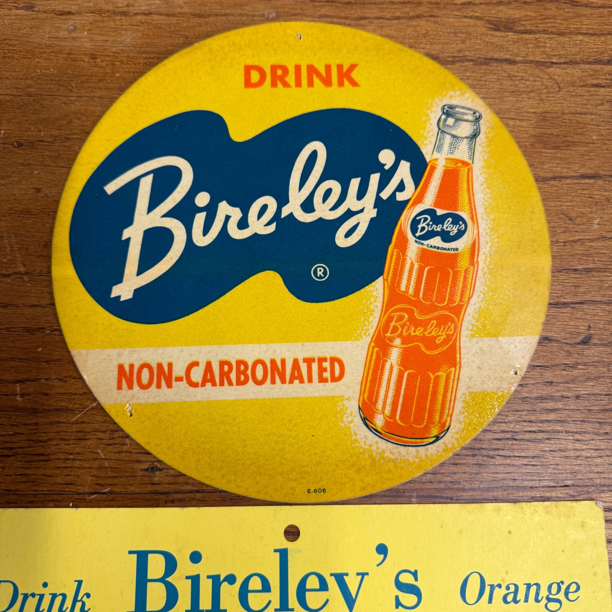 Original Drink Bireley's Orange Drink Decal Sticker Large & Closed Sign