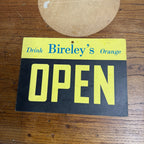 Original Drink Bireley's Orange Drink Decal Sticker Large & Closed Sign