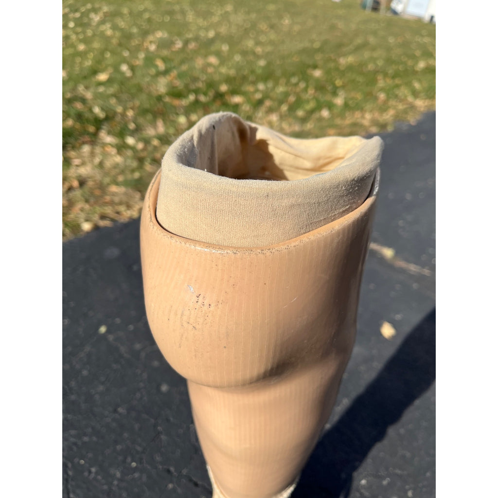 Vintage Prosthetic Left Leg Medical Artificial Limb Amputee Oddity