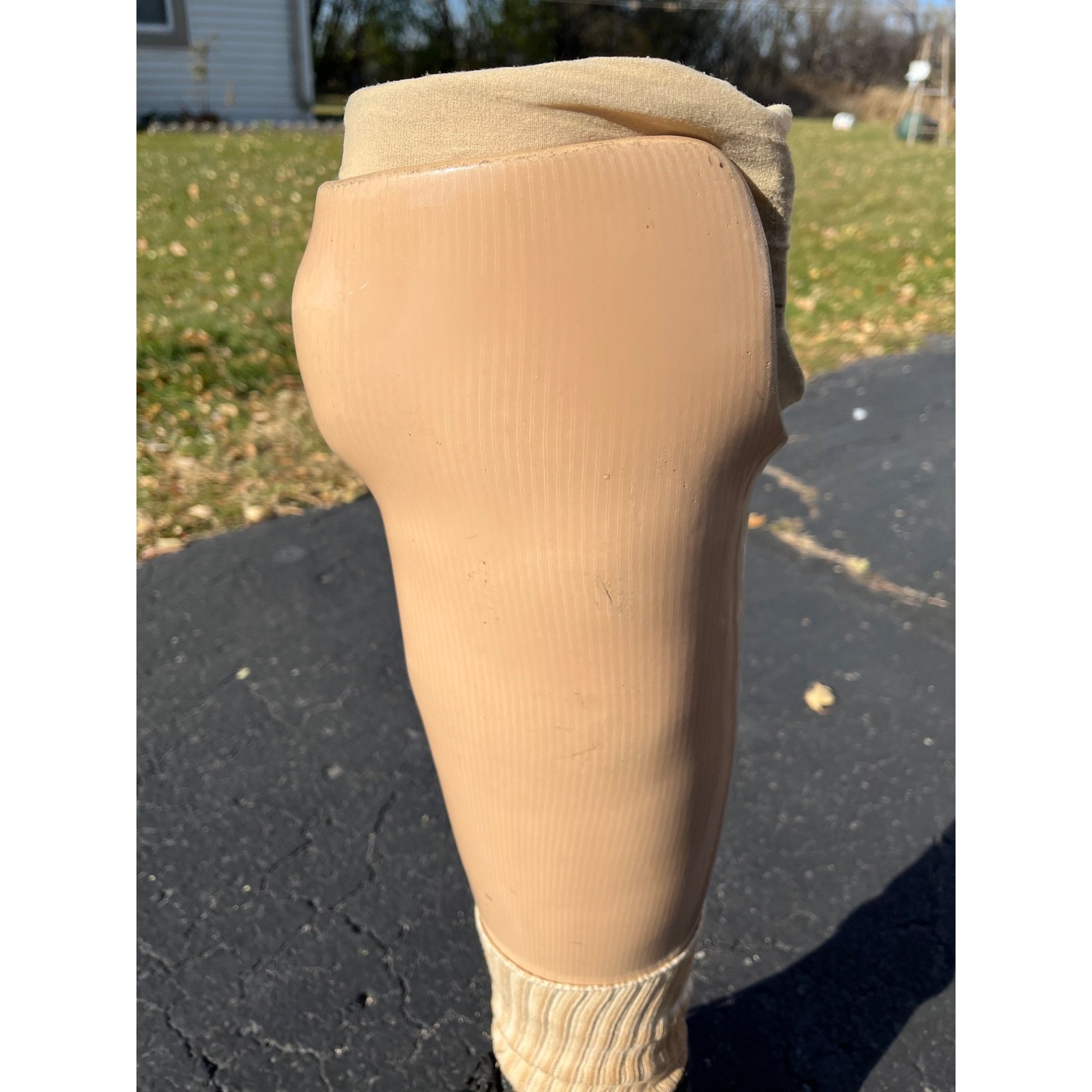 Vintage Prosthetic Left Leg Medical Artificial Limb Amputee Oddity