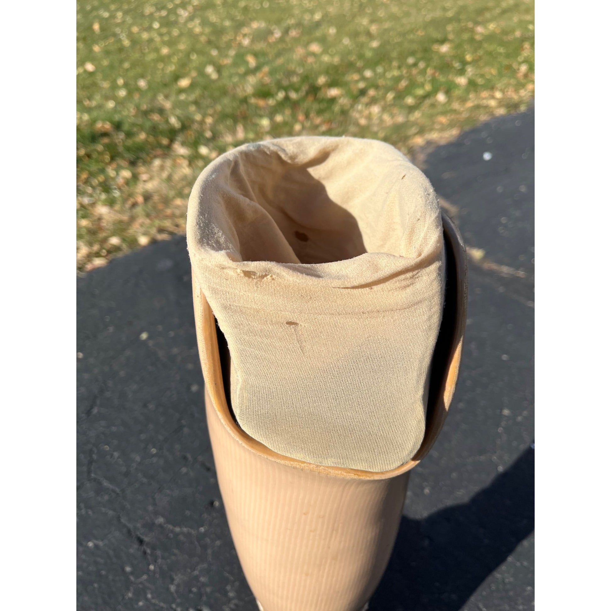 Vintage Prosthetic Left Leg Medical Artificial Limb Amputee Oddity