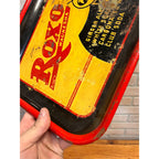 Original 1930s Arcadian Beverages Roxo Spring Water Ale Soda Tray Waukesha WI